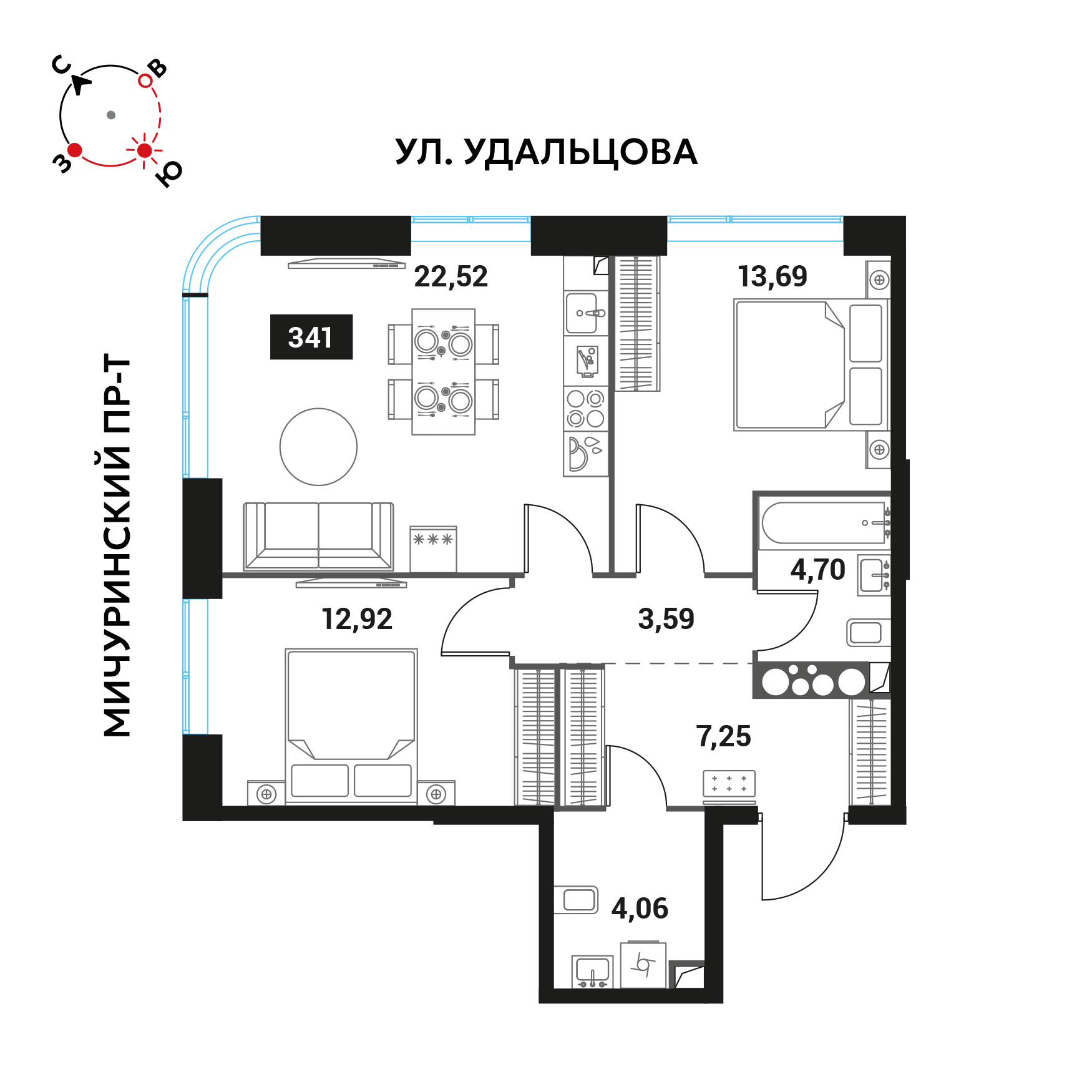 Мичуринский проспект, вл. 45