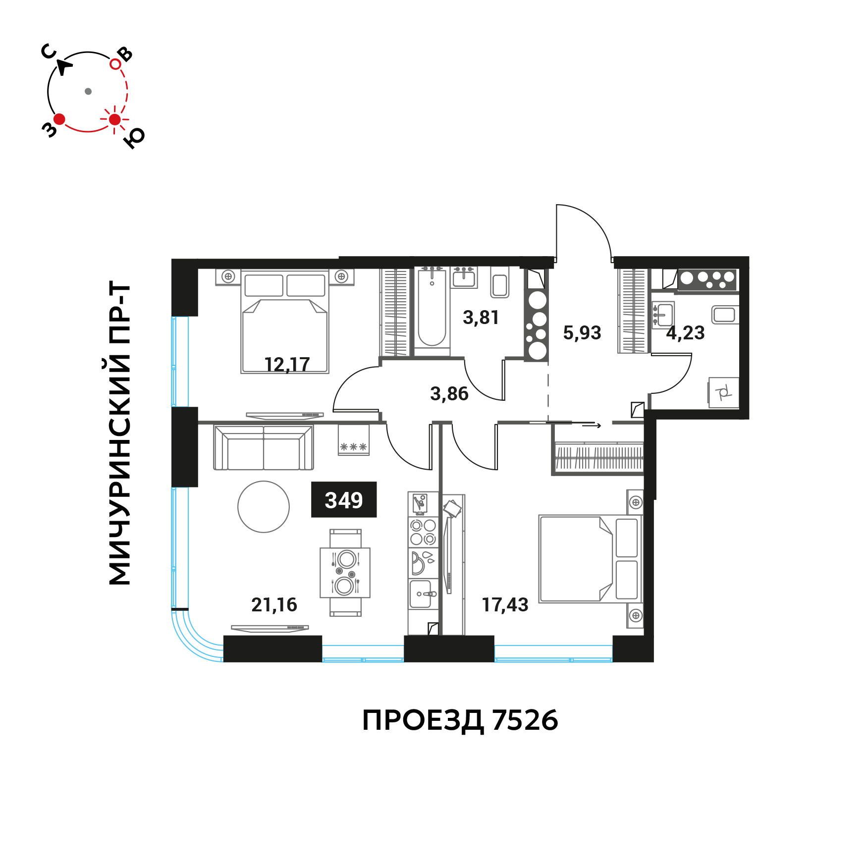 Мичуринский проспект, вл. 45