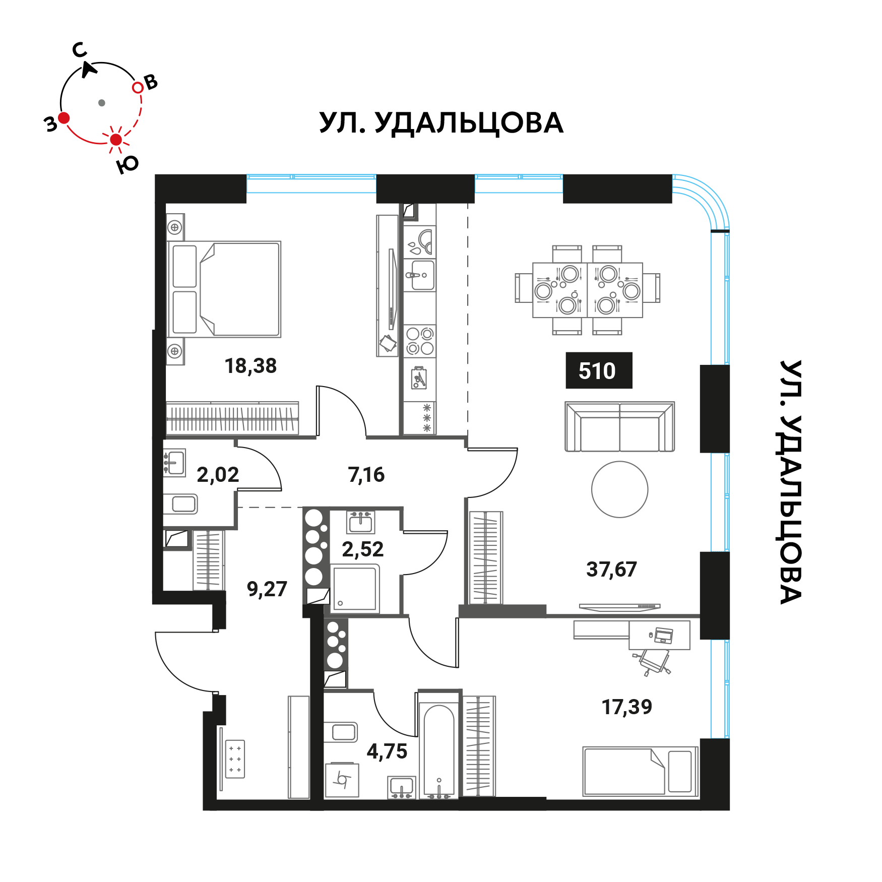 Мичуринский проспект, вл. 45